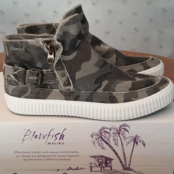 Blowfish Malibu CUDDLEFISH Mid Top Sneakers - Picture 12 of 12